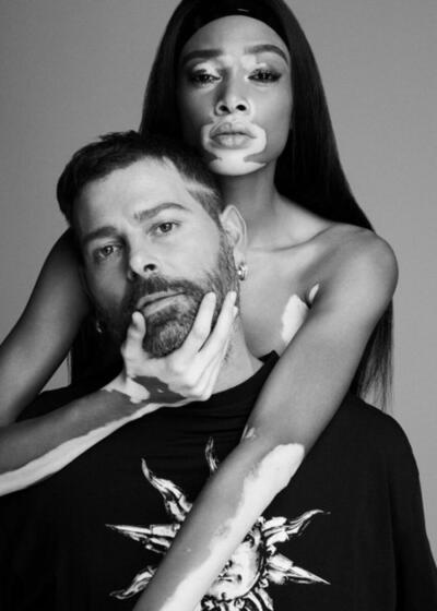 Winnie Harlow e Fausto Puglisi